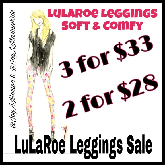 LuLaRoe Leggings Sale 3 for $33 or 2 for $28 NEW - Picture 1 of 4